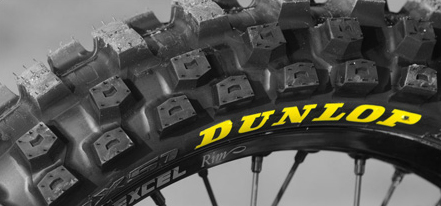 Logo 8x Dunlop Motor Cycle/Bike Decal Stickers Graphics Kit 
