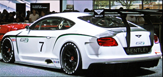 Bentley Continental Tire Stickers