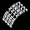 Falken Tire White Stickers