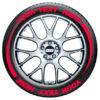 Tire Flares – Tire Graphics – red
