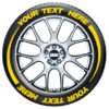 Tire Flares – Tire Graphics – yellow