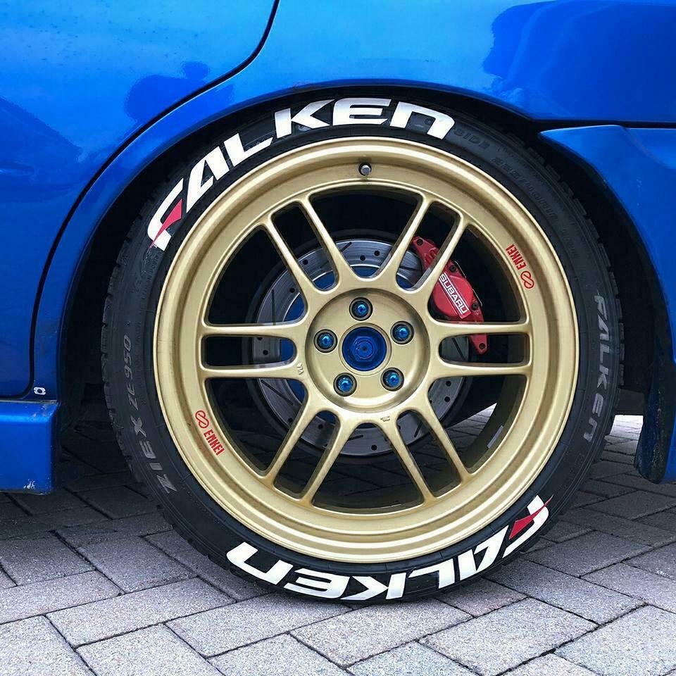 8+2 stickers FREE Decals Kit ^FALKEN^ Tire Lettering permanent Stickers
