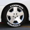 cooper tire sticker lettering