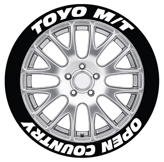 Toyo tire deals stickers