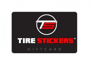 Tire Stickers Gift Card