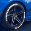 Continental Tire Lettering White