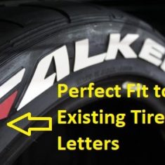 Tire Lettering - Perfect Tire Letter Match
