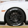 Chevy Camaro ZL1 - Tire Stickers - White Nitto NT555 tire lettering-7