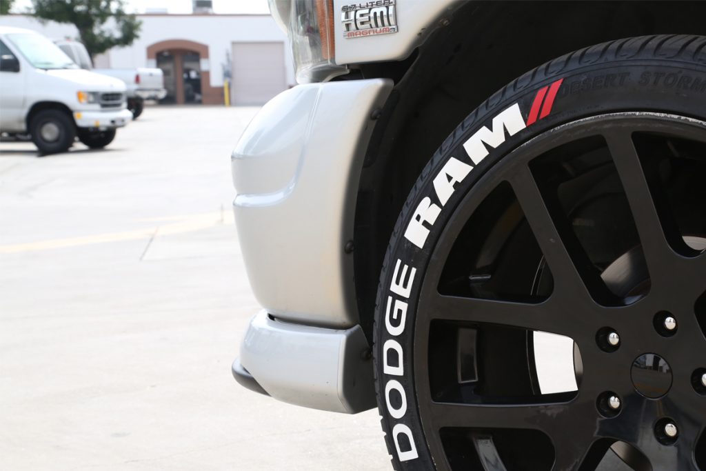 dodge ram tire stickers