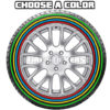 color lines tires - tire stickers 2