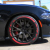 SRT Camaro Hellcat srt - Hell Cat with Red Tire Stickers Chevy