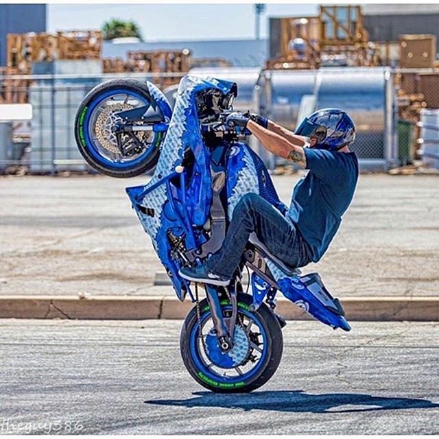 motorcycle wheelie