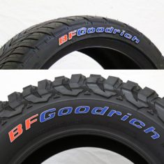 bfgoodrich tire lettering