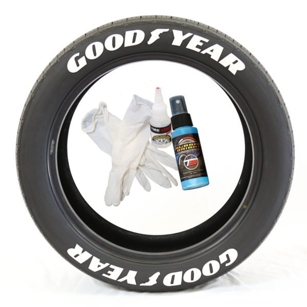 Officially Licensed Goodyear Tire Lettering