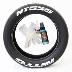 custom writing on tires
