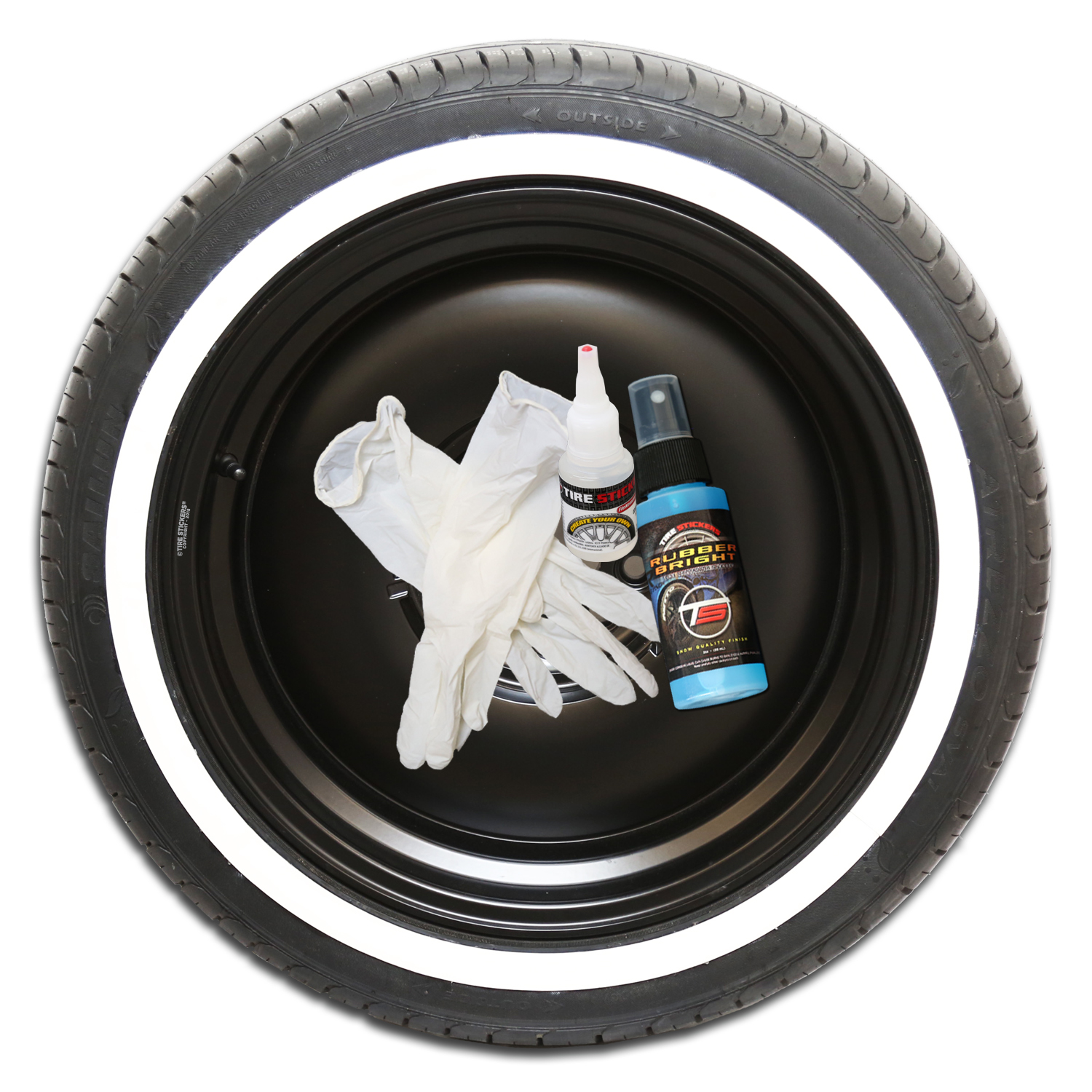 Tire Stickers Cleaner