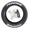 Federal Tires - Tire Stickers - 8 Decals - Front