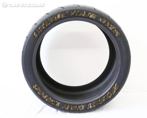 mossy oak camo tire lettering
