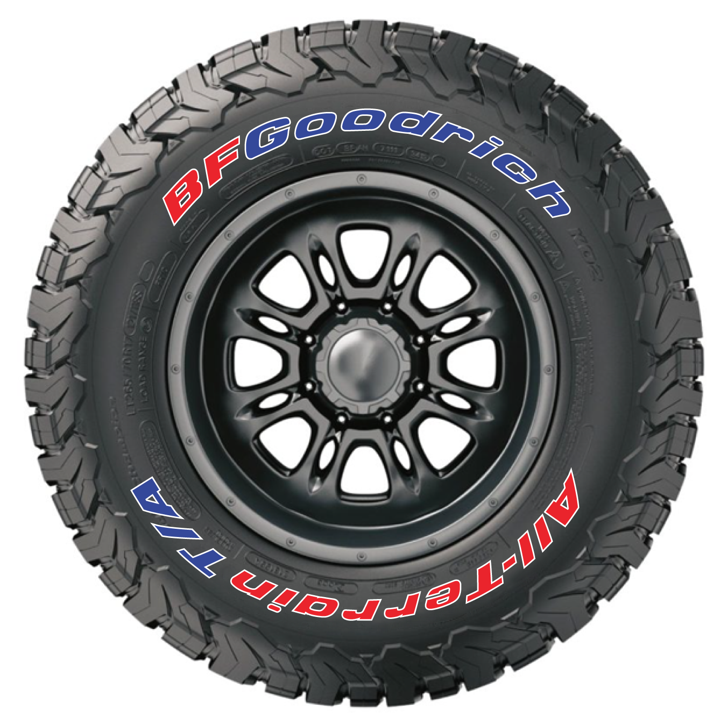 Bfgoodrich Ko2 Tire Size Chart