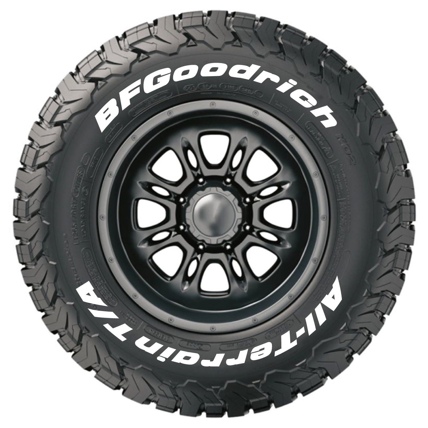 Official BFGoodrich Tire Letters | TIRE STICKERS .COM