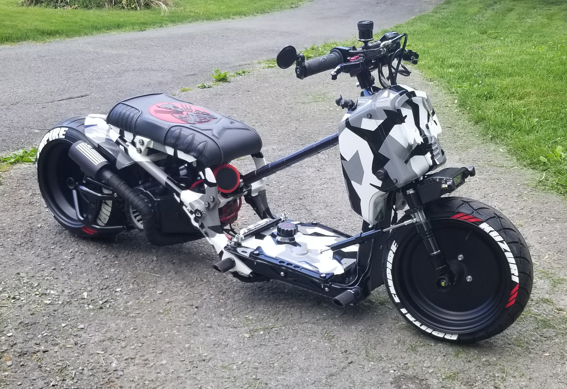 honda ruckus custom