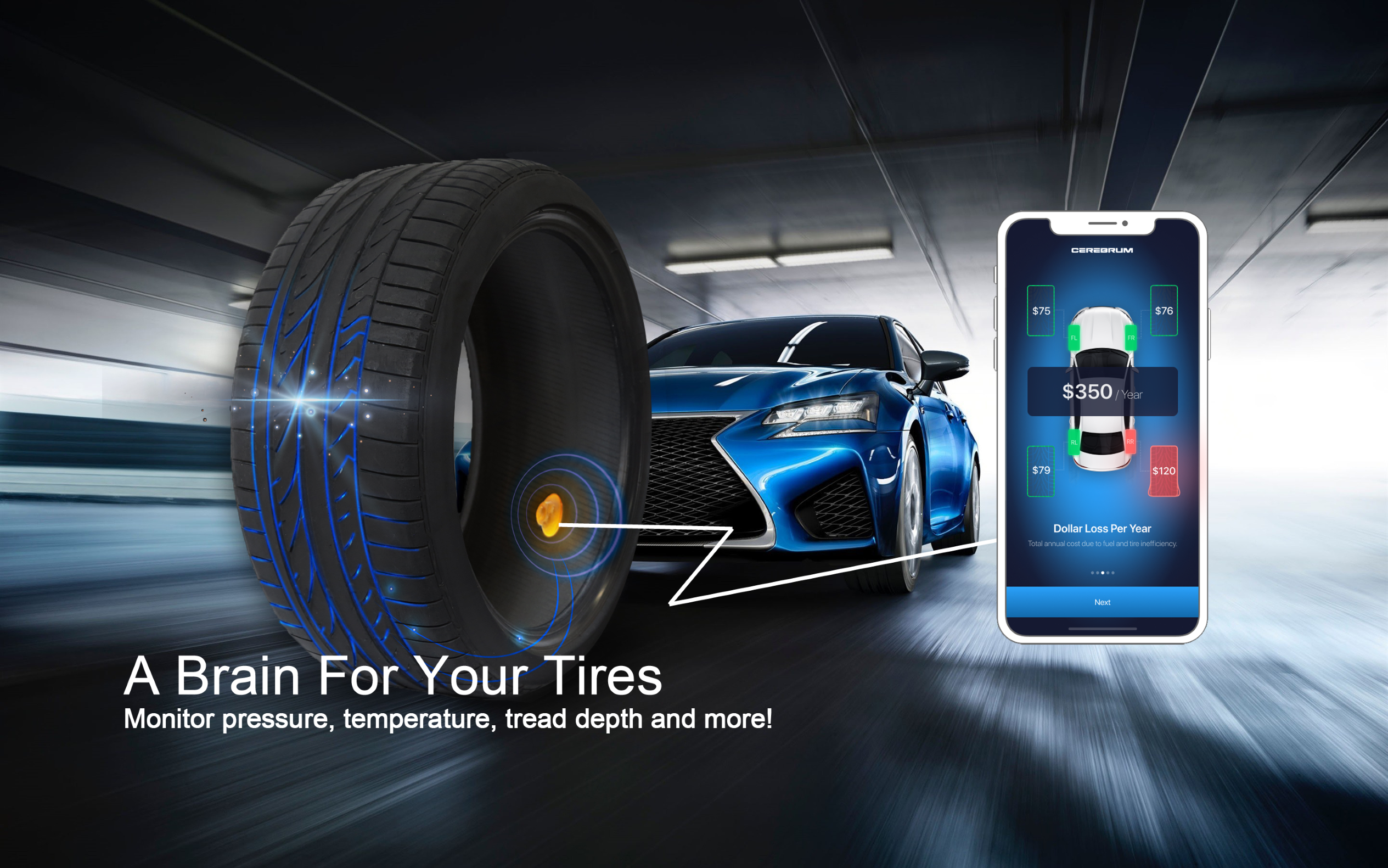 cerebrum tire sensor tpms