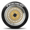 Firebird Tire Stickers - White - 4 Stickers