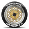 Firebird Tire Stickers - White - 8 Stickers