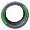 Slanted Tire Flare - GREEN - tire stickers flares
