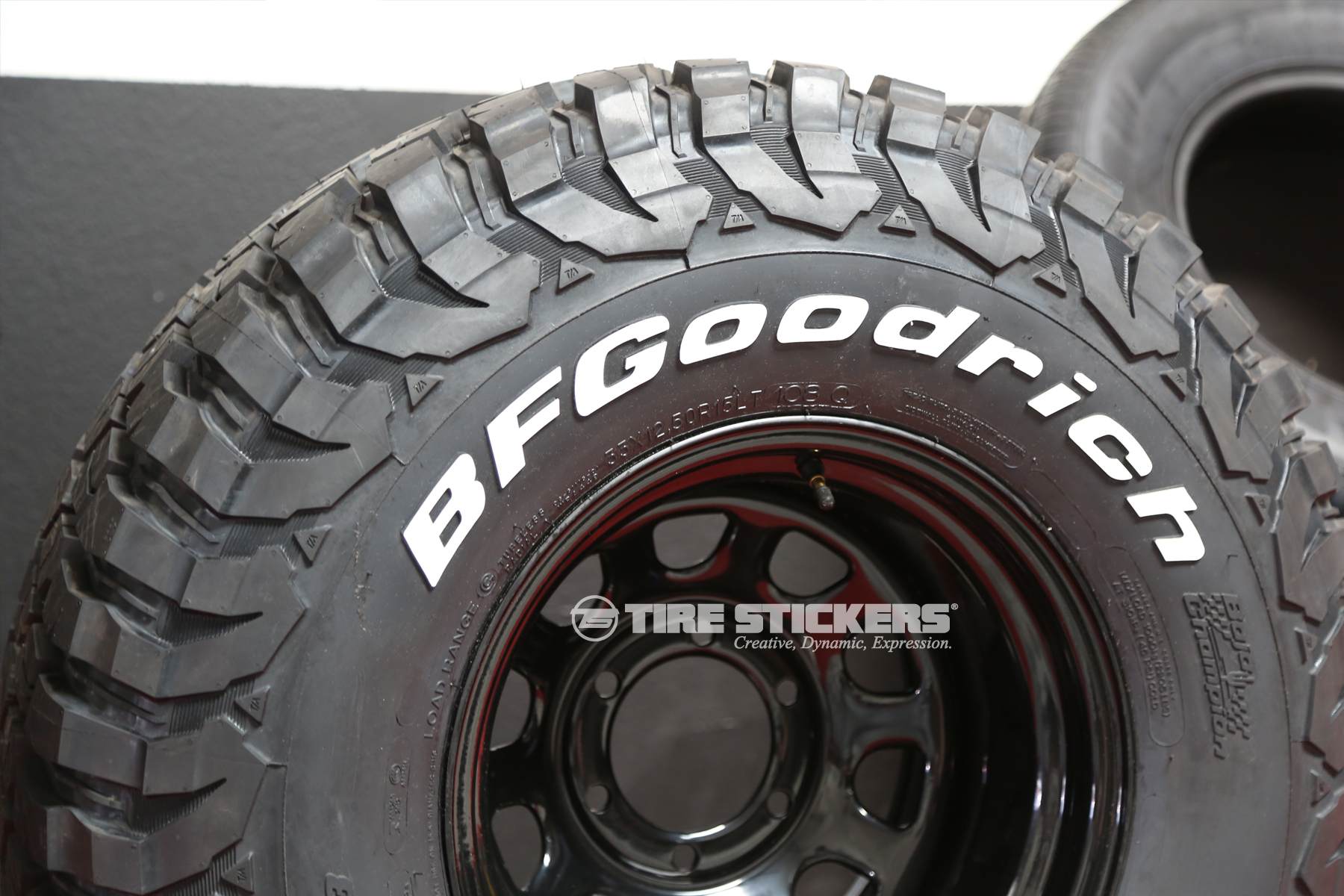 Official BFGoodrich Tire Letters