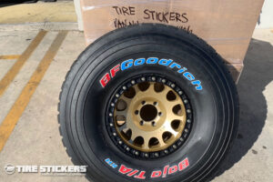 BFG Baja Tire - RWB Lettering