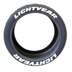 Lightyear Tire Stickers - White