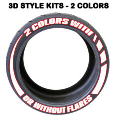 All 3D Style Kits - 2 Color Outline